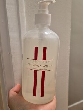 SAND+FOG Limited Edition Cinnamon Vanilla Scented Hand Soap